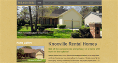 Desktop Screenshot of knoxvillerentalhomes.com